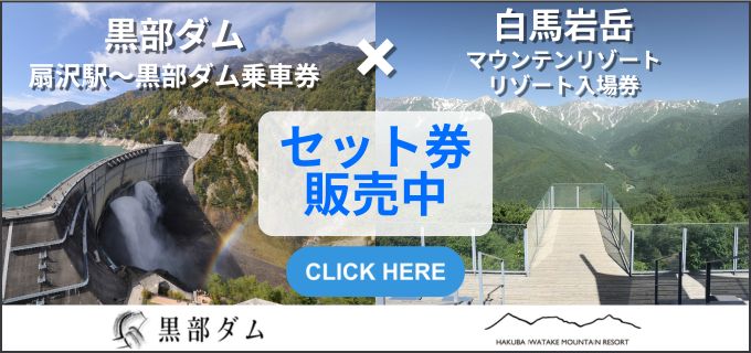 アソビュー！WEBチケット 黒部ダム
